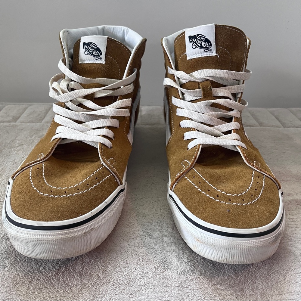 Vans Men's Tan High-Top Sneakers